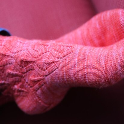 Leaves of Cordia - knitting pattern