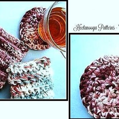 CROCHET DISHCLOTH, COASTER & PLACEMAT