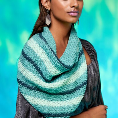 Float Cowl in Universal Yarn Cotton Supreme - Downloadable PDF