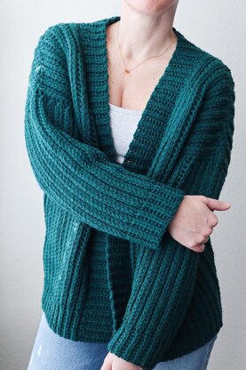 Cavalcade Cardigan Crochet pattern by Tanya Johnson | LoveCrafts