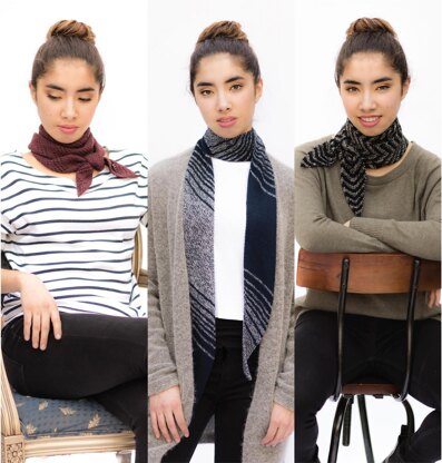 Skinny Scarf Trio