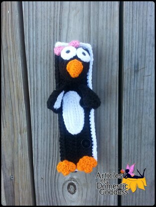 Seat Belt Cover - Penguin Travel Pal