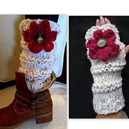 #900 - Fingerless Gloves, Legwarmers