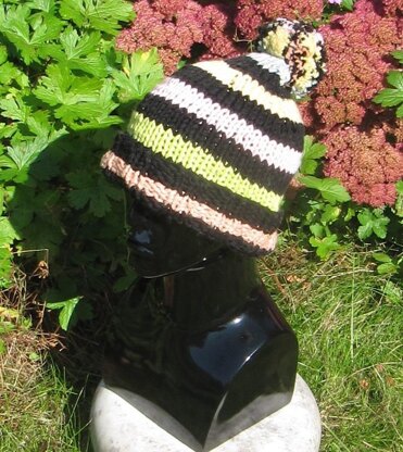 Superfast Stripe Bobble Beanie Hat