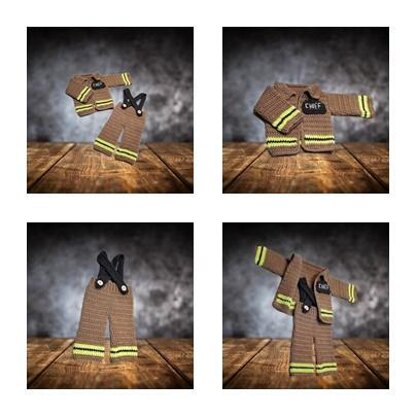 Fireman Baby Costume