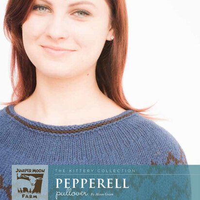 Pepperell Pullover in Juniper Moon Farm Gabriella