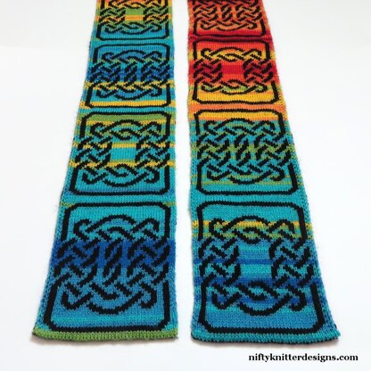 Celtic Temperature Scarf