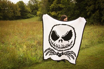 Jack Skellington C2C Blanket