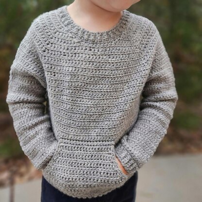 Peekaboo Pocket Sweater (newborn - 24 months)