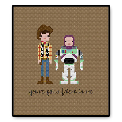 You've Got a Friend - PDF Cross Stitch Pattern