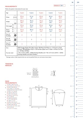 Sirdar 2611 Quick as a Flash Sweater in Snuggly Replay PDF