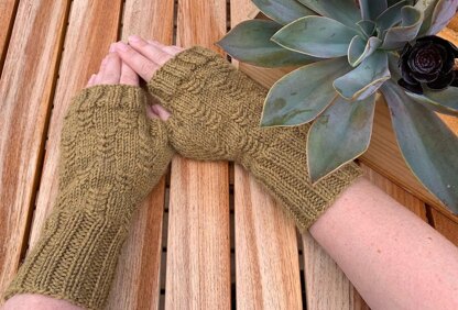 Feather Brushed Mitts
