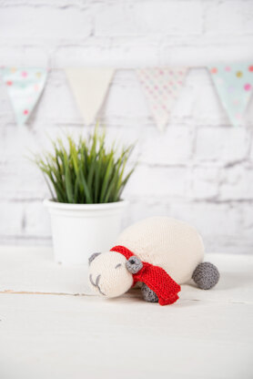 Milly The Sheep Toy - Free Knitting Pattern in MillaMia Naturally Soft Merino
