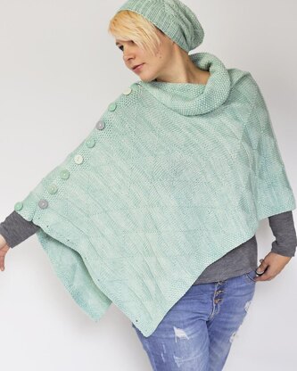 Triangle Texture Poncho