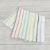 525- Rainbow Stripe Blanket Knitting Pattern -525