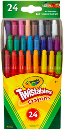 Crayola Twistables Mini Crayons - 24/Pkg