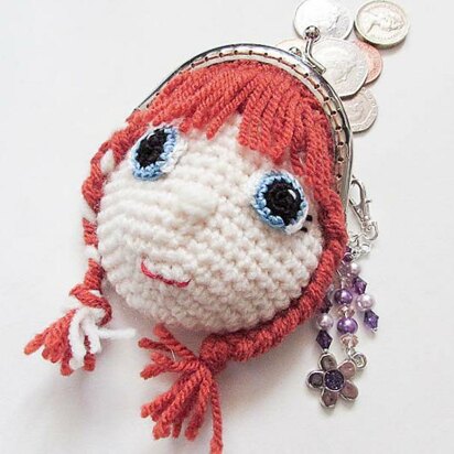 Girl Character Coin Purse