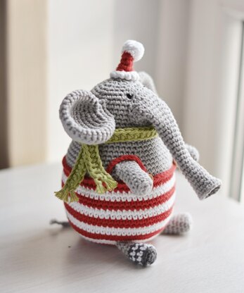 Bubble the Elephant Crochet Pattern