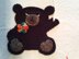 Teddy Bear with Balloons Wall Hanging