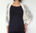 Clair - continuous motif shrug (crochet+knit)