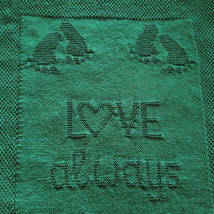 Baby blanket "Love Always"