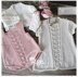 A-line dress with Bolero and Rompers P070