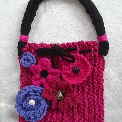 940- Fuschia Purse bag