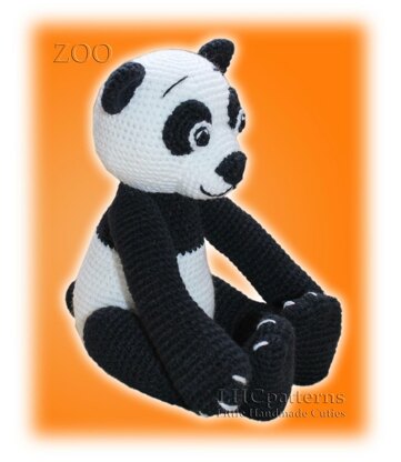 Panda Crochet Pattern, Crochet Panda, Panda Amigurumi Pattern