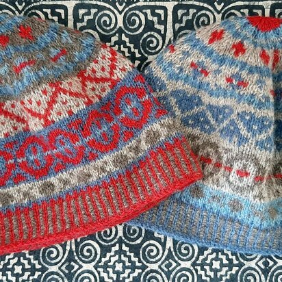 Ultra Fair Isle Beanies