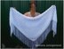 Shawl Triangular handkerchief crochet pattern