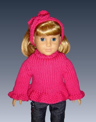 Knitting Pattern for 18 inch (American Girl Doll) 042