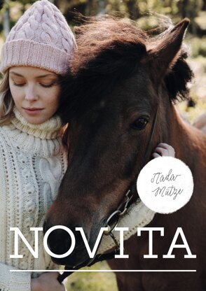 Nordic Wool Aada Strickmütze in Novita - Downloadable PDF