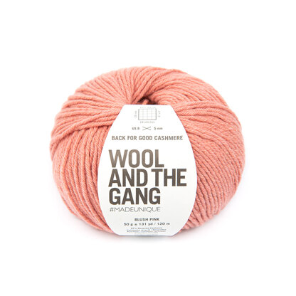 Wool and The Gang - Back for Good Cashmere, Color - Blush Pink