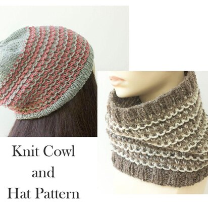 Easy Color Work Hat and Cowl