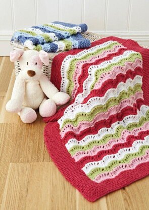 Ripple Stitch Blankets