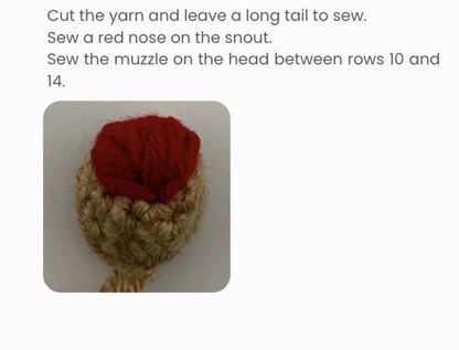 Ray the Reindeer – Reindeer Amigurumi Crochet Pattern