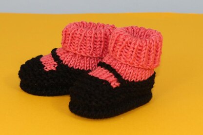 Baby Sock and Slipper Booties