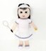 Tina tennis player doll knitting pattern 19040