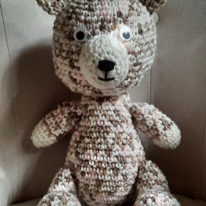 Marshmallow the Teddy Bear Crochet Pattern