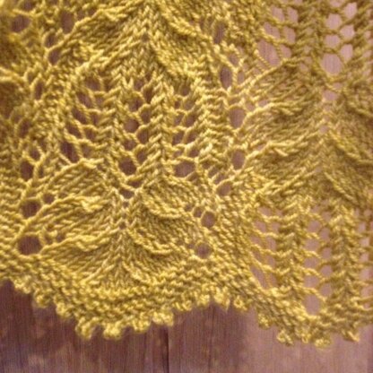 Sun Flower Lace Scarf