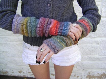 Knitted Arm Warmers