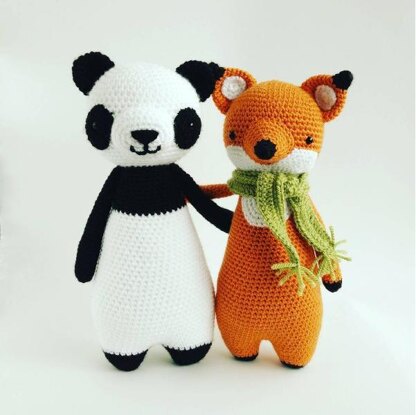 Panda Crochet Amigurumi Pattern