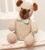 Teddy Bear in DMC Petra Crochet Cotton Perle No. 3