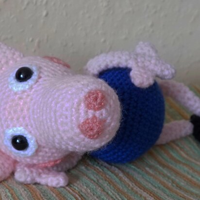 Crochet Pattern for the Brother from Pig with Pep!