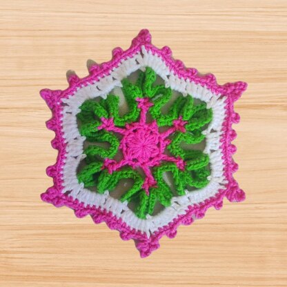 Hexagon motif