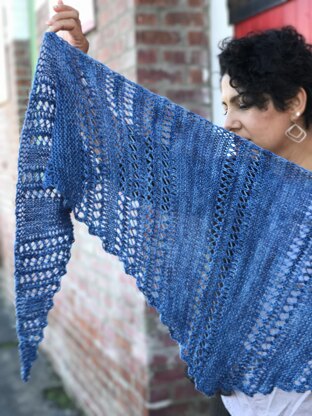 Two Steps Forward Shawl