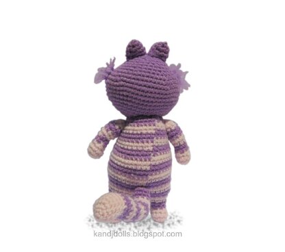 Cheshire Cat - Amigurumi crochet pattern Crochet pattern by Sayjai  Thawornsupacharoen