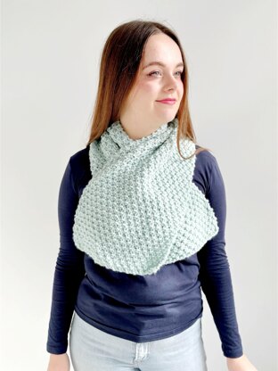 'Glacier Blue' Scarf