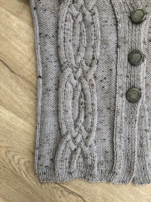 Celtic Cable Gilet