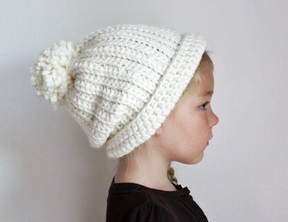 The Halle Pom Pom Hat